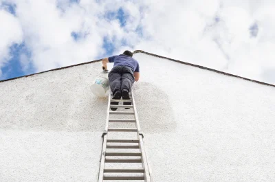 Peinture extérieure à Sain-Bel — façades et ravalement